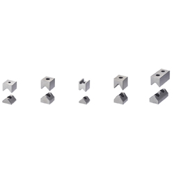 Ensembles de blocs de positionnement - En V, à fond plat, standard