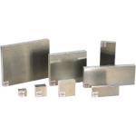 Plaques métalliques / côtés fraisés / dimensions au choix / en AW-5052 Equiv. / H112 ALAH-200-200-30