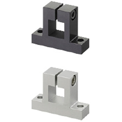 Support à pince pour colonne carré - Montage latéral CLTQAM10
