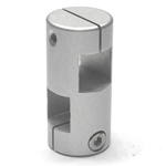 Joint de tuyau à trou carré en acier inoxydable, modèle carré / carré