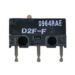 Interrupteurs de base extrêmement petits / Forme D2F D2F-01L