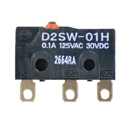 Interrupteurs de base sous-miniatures étanches D2SW-3L2M