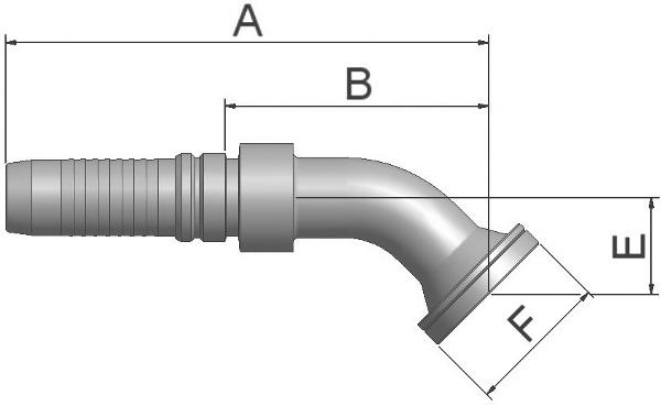 Raccord PARKER ParLock K6FV6