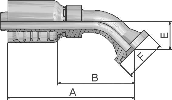 Raccord PARKER Parkrimp no-skive 14F77