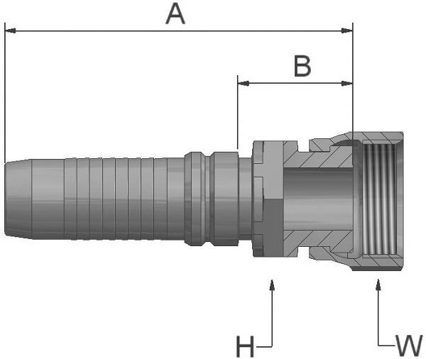 Raccord PARKER ParLock KJCV4