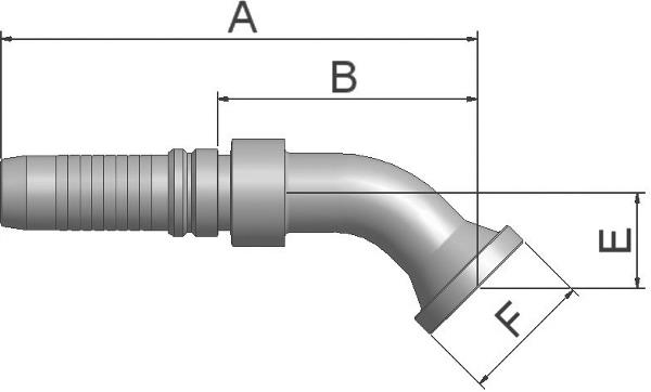 Raccord PARKER ParLock K4FV4