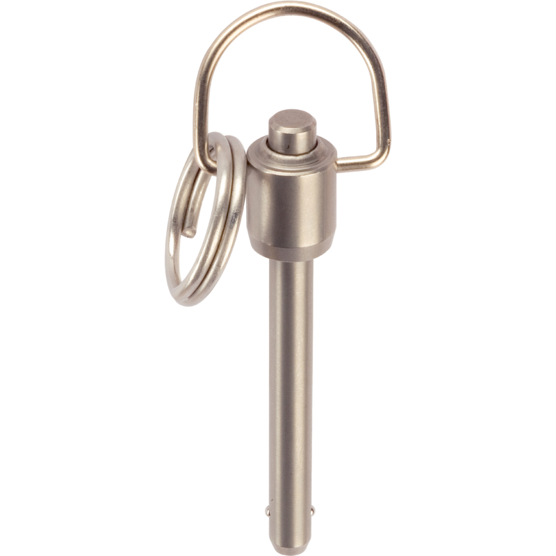 Quick Release Pin with Ring Handle, single acting - according to NASM / MS 17987 4213.B13