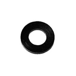 Rondelle ronde noire en nylon haute résistance RENY WSHRB-PA-M10