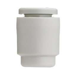 KQ2C, Raccords instantanés de couleur blanche - Obturateur du tube KQ2C16-00A