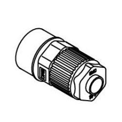 Raccords en fluoropolymère / Raccords de tuyauterie en fluoropolymère / Série LQ1 / Filetage interne / Taille en pouces