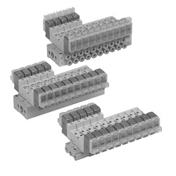 Électrovannes 4/5 voies / Clean Series, 10-SYJ3000/5000/7000 Distributeurs