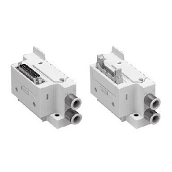 Électrovanne compacte à 5 ports enfichable JSY1000/3000/5000 série connecteur connexion base distributeur pièces en option