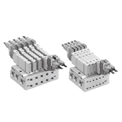 Électrovannes 5 voies / Bloc compact de vannes JSY1000/3000/5000, type 40/41