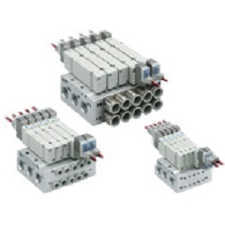 Électrovanne compacte 5 voies non enfichable série JSY1000 / 3000/5000 JSY1A40T-5LZ