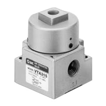 Distributeur 3 / 2 à commande pneumatique, VTA315 Série