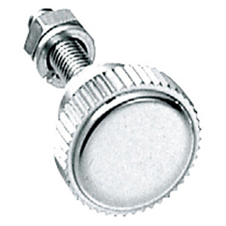 Petit bouton moleté en acier inoxydable A-1040 A-1040-2