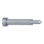 Tiges noyau pour contour / cylindriques / HSS, acier à outils / D, L 0,01mm / épaulé / forme frontale au choix