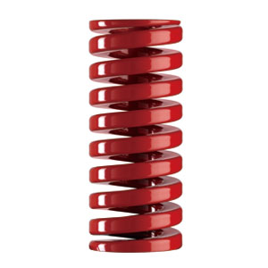 Ressorts de compression ISO 10243 charge forte Rouge -ISWR- ISWR10-76