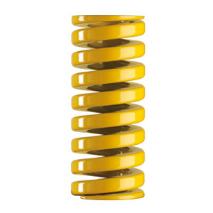 Ressorts de compression ISO 10243 charge extra forte Jaune -ISWY- ISWY12.5-64