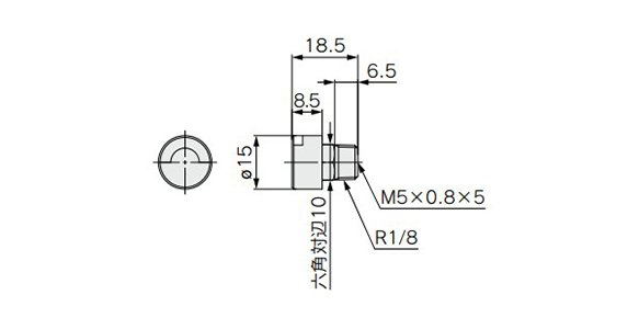 G15-10-01 dimensional diagram