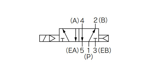 2-position single solenoid connection drawing